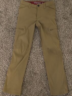 Wrangler Kids Tan Khaki Cargo Joggers